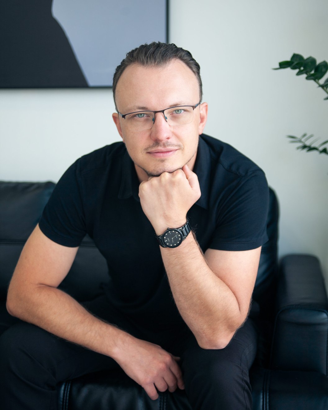 Daniel Filatov, founder and stylist at DF Hair Studio