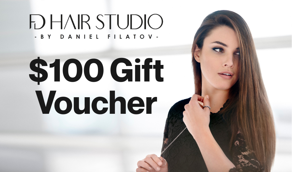 $100 DF Hair Studio gift voucher