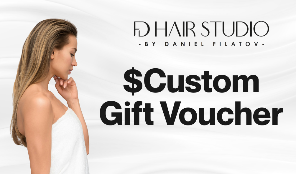 Custom amount DF Hair Studio gift voucher